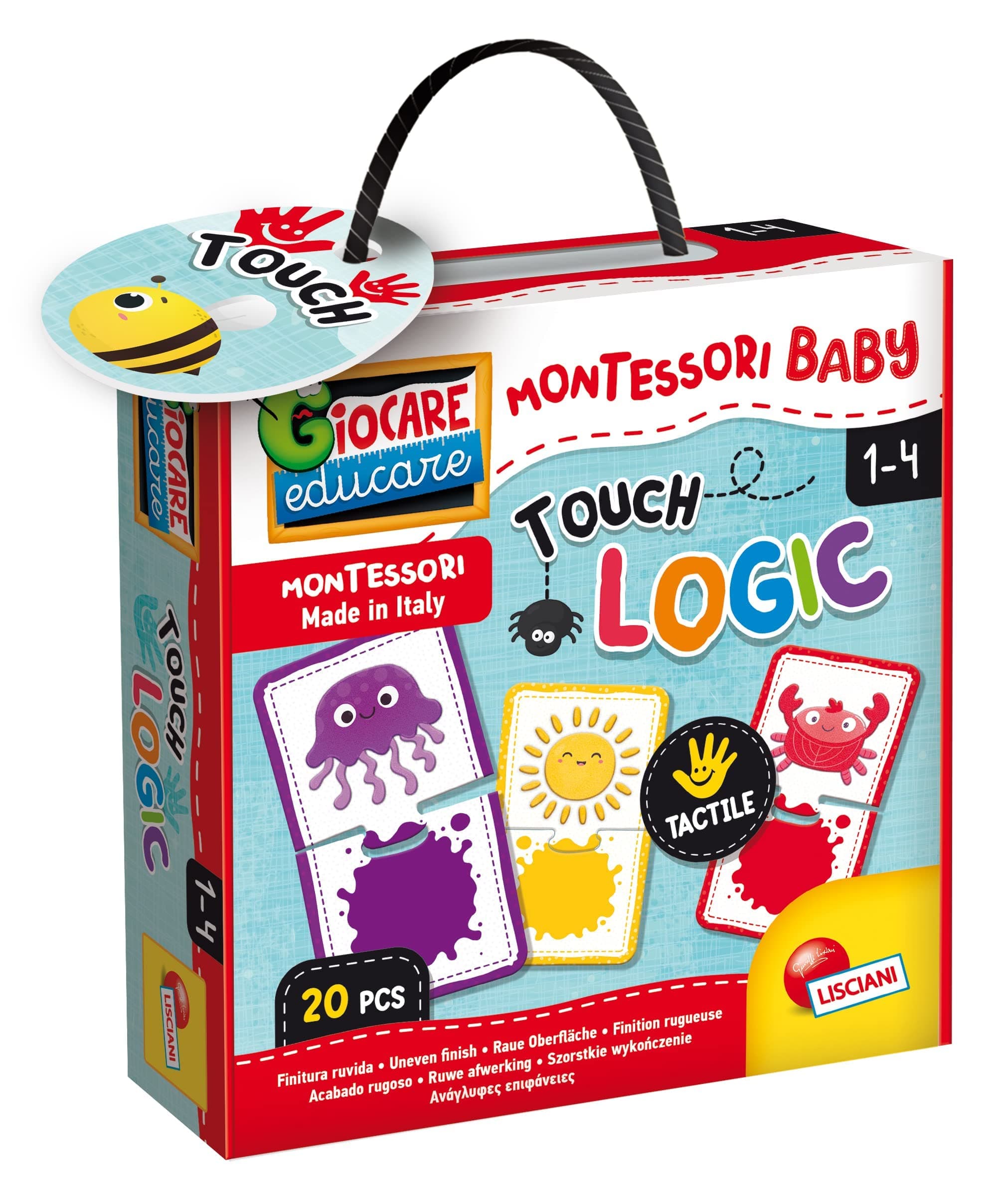 Пъзел Lisciani Монтесори BABY TOUCH LOGIC 20ч.