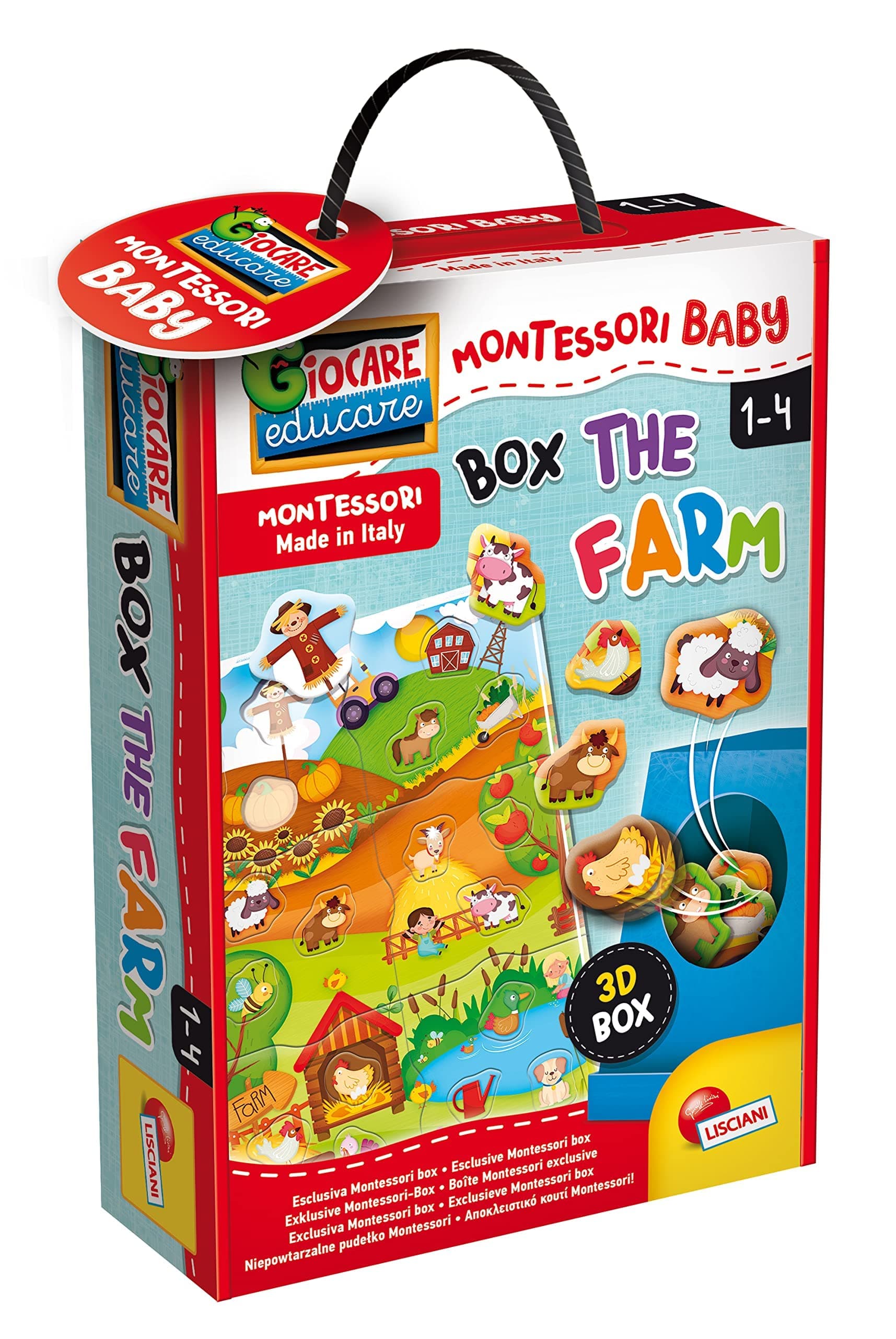 Пъзел Lisciani Монтесори Baby Box Фермата