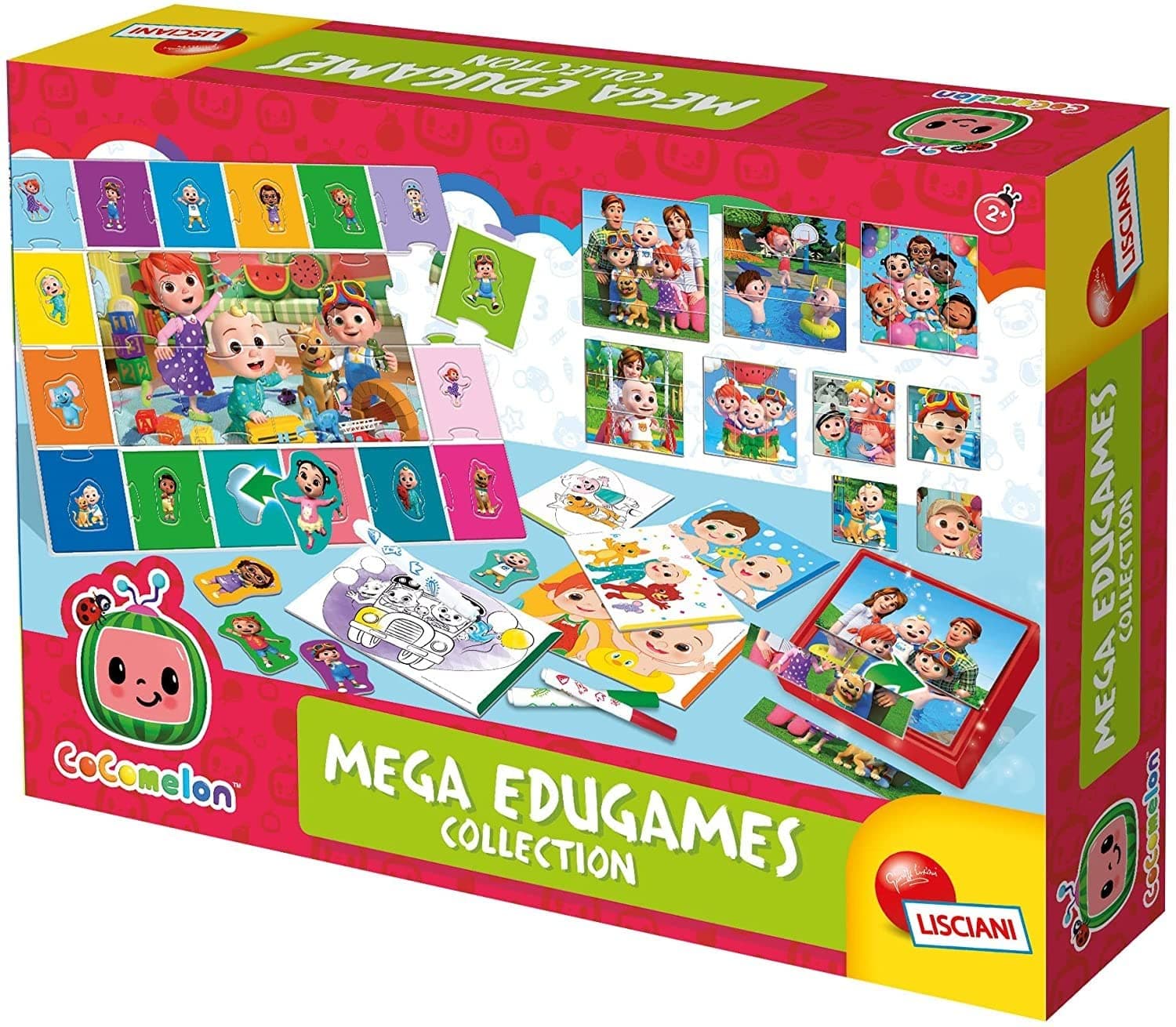 Комплект Lisciani Cocomelon 10+ образователни игри Master Collection
