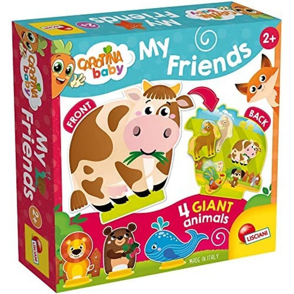 Бебешки пъзел Lisciani CAROTINA BABY Моите приятели животните 85521
