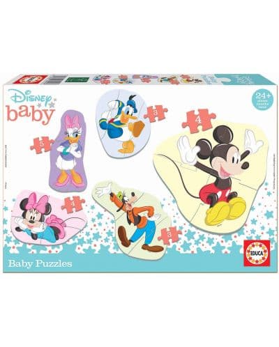 Бебешки пъзел Educa Baby Mickey и приятели 18590