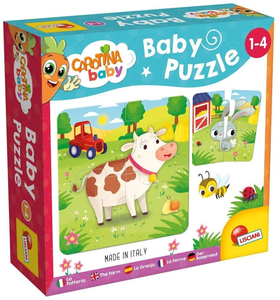 Бебешки пъзел Lisciani Carotina Baby Фермата