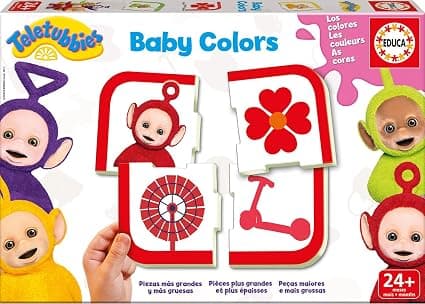 Бебешки пъзел EDUCA Цветовете 17059