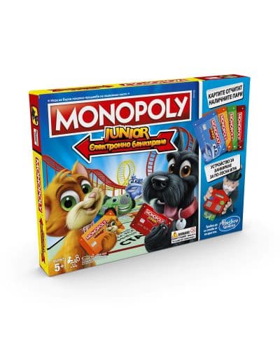 Игра Hasbro Monopoly електронно банкиране за деца E1842
