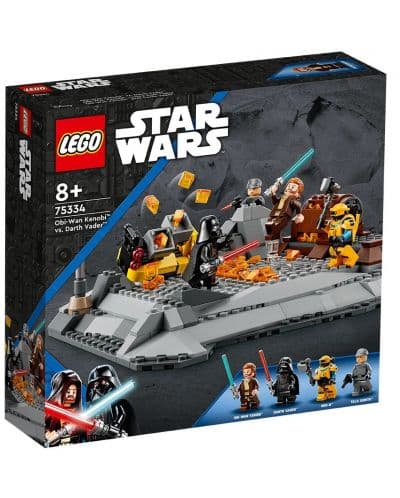 Конструктор LEGO Star Wars Оби-Уан Кеноби срещу Дарт Вейдър 75334