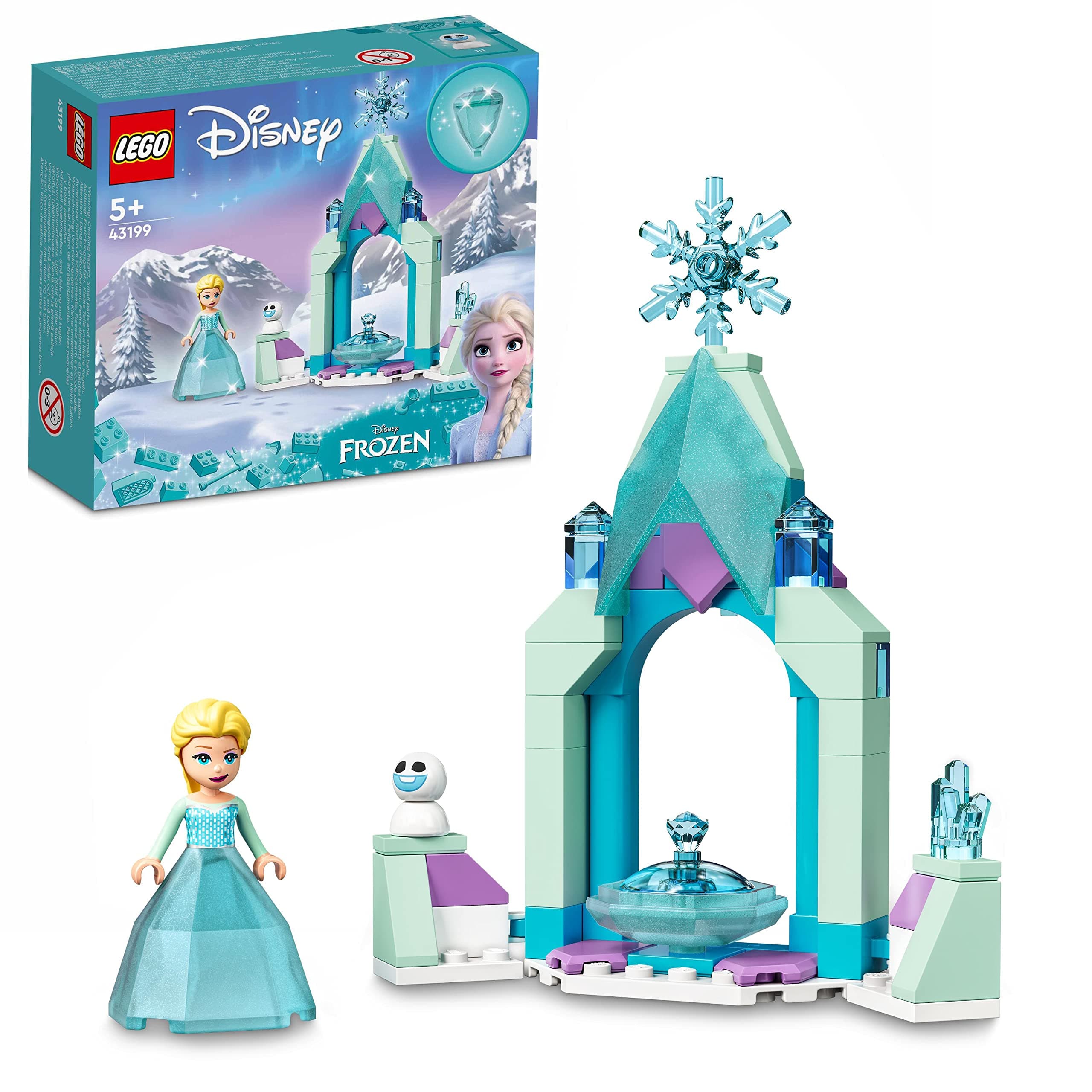 Конструктор Lego Frozen 2 Дворът на замъка на Елза 43199