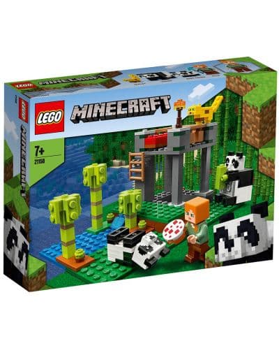 Конструктор LEGO Minecraft Детска градина за панди 21158