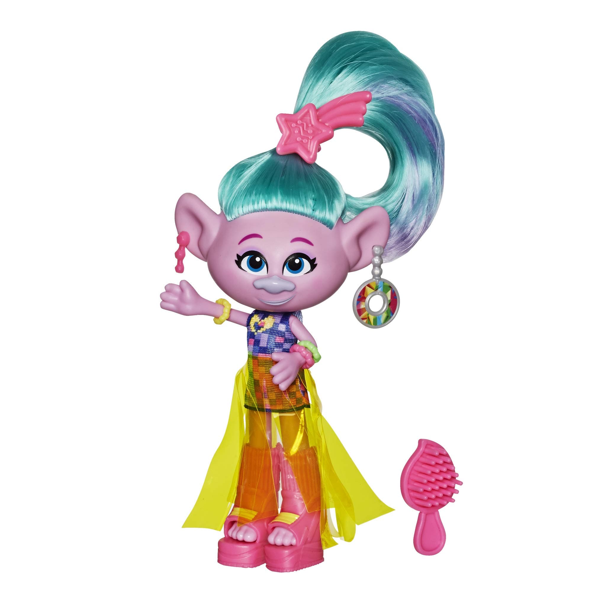 Фигура Hasbro Trolls Deluxe Fashion Satin E65695