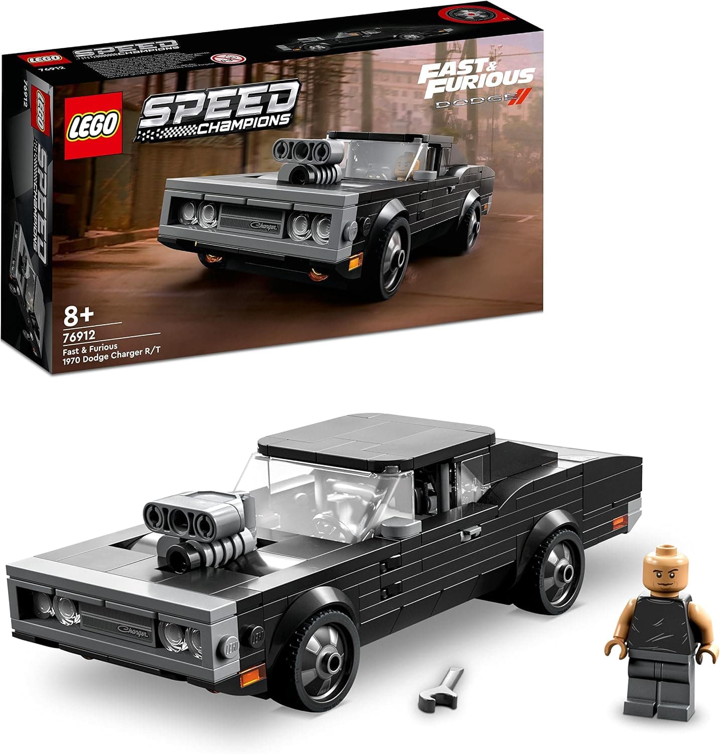 Конструктор LEGO Speed Champions Fast & Furious 1970 Dodge Charger R/T 76912