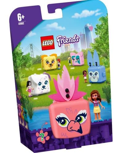 Конструктор LEGO Friends Кубчето с фламинго на Olivia 41662