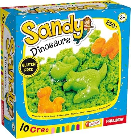 Комплект Lisciani Sandy Цветен пясък с форми
