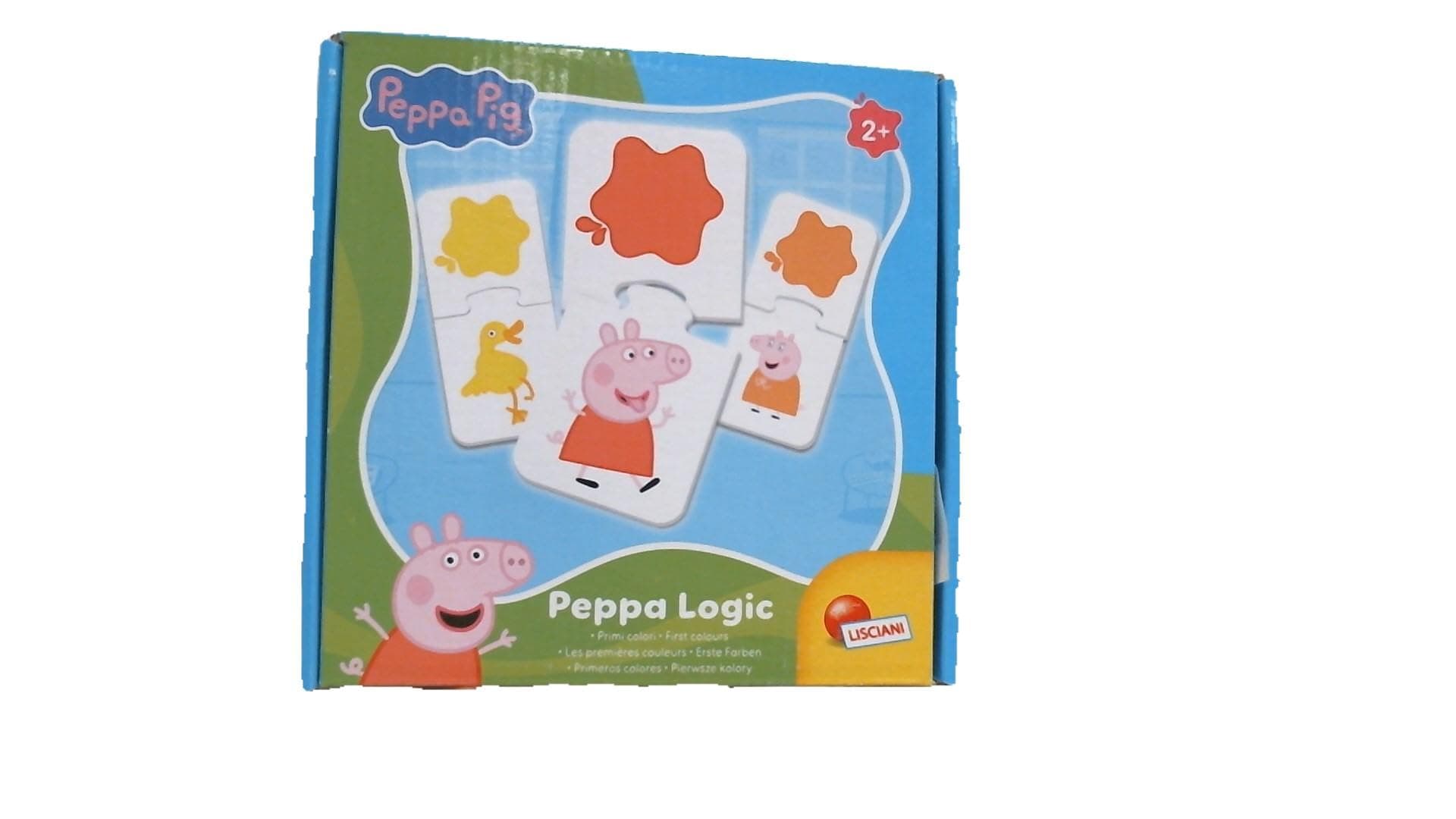 Комплект образователни игри Lisciani Peppa Pig Logic Цветове и числа
