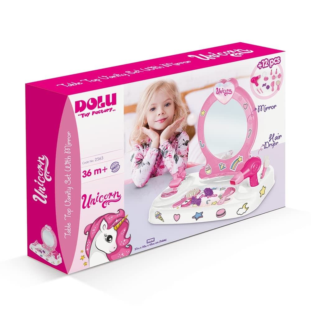 Настолна тоалетка DOLU Еднорог 2563