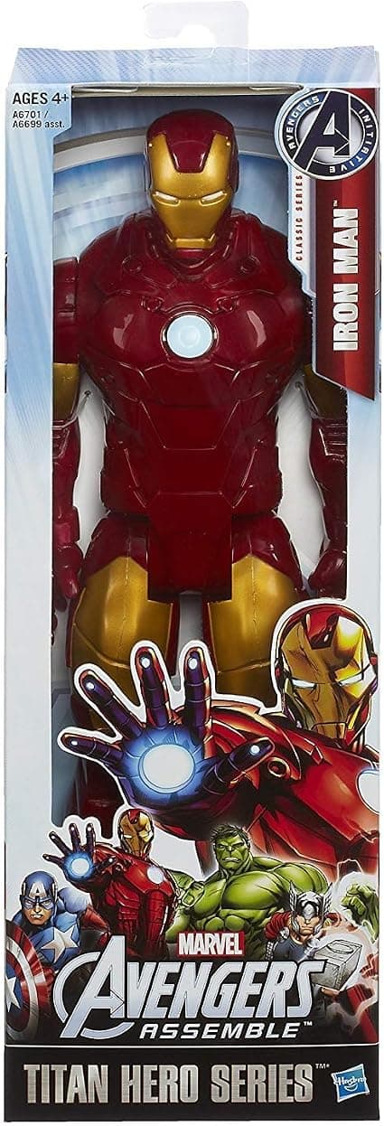Фигурка Hasbro Marvel Avengers Assemble, Titan Hero Series, Iron Man, 30 см