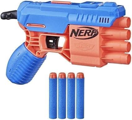 Бластер Hasbro Nerf Alpha Strike Claw QS-4, с 4 патрона