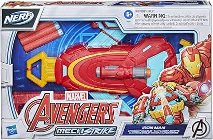 Оръжието на Железния човек Hasbro Nerf Marvel Avengers Mech Strike
