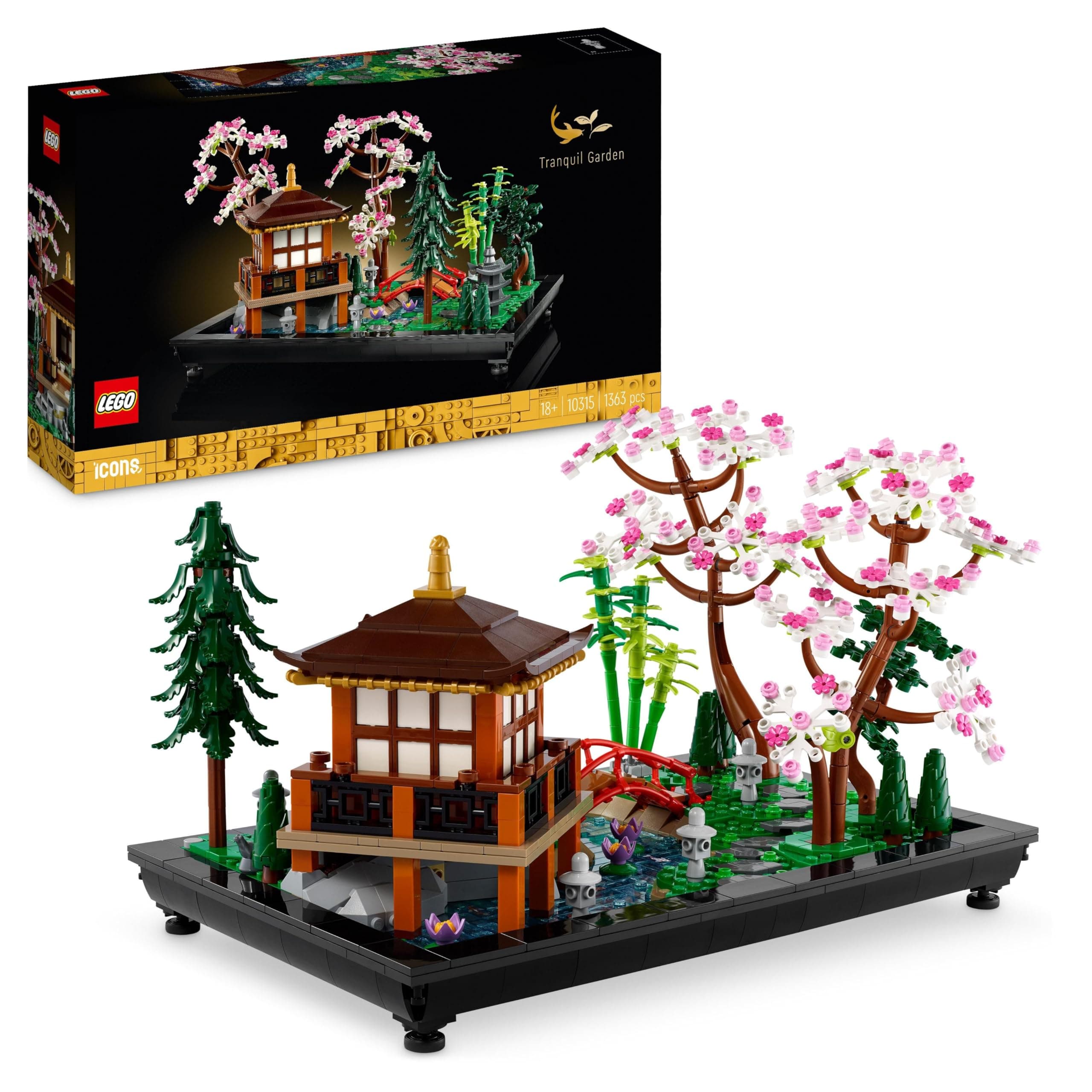 Конструктор LEGO Icons Градината на спокойствието, 10315