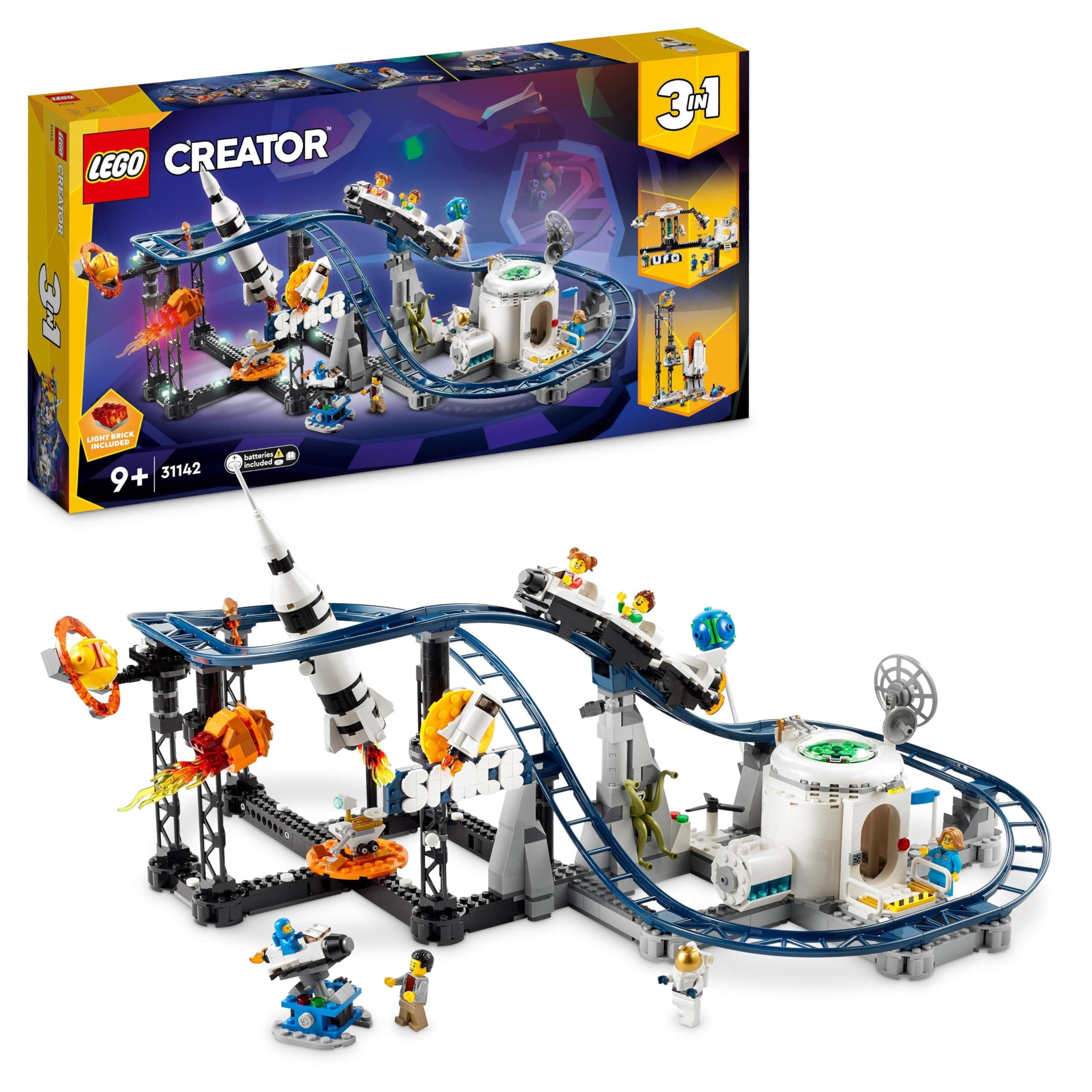 Конструктор LEGO Creator Космическо скоростно влакче, 31142