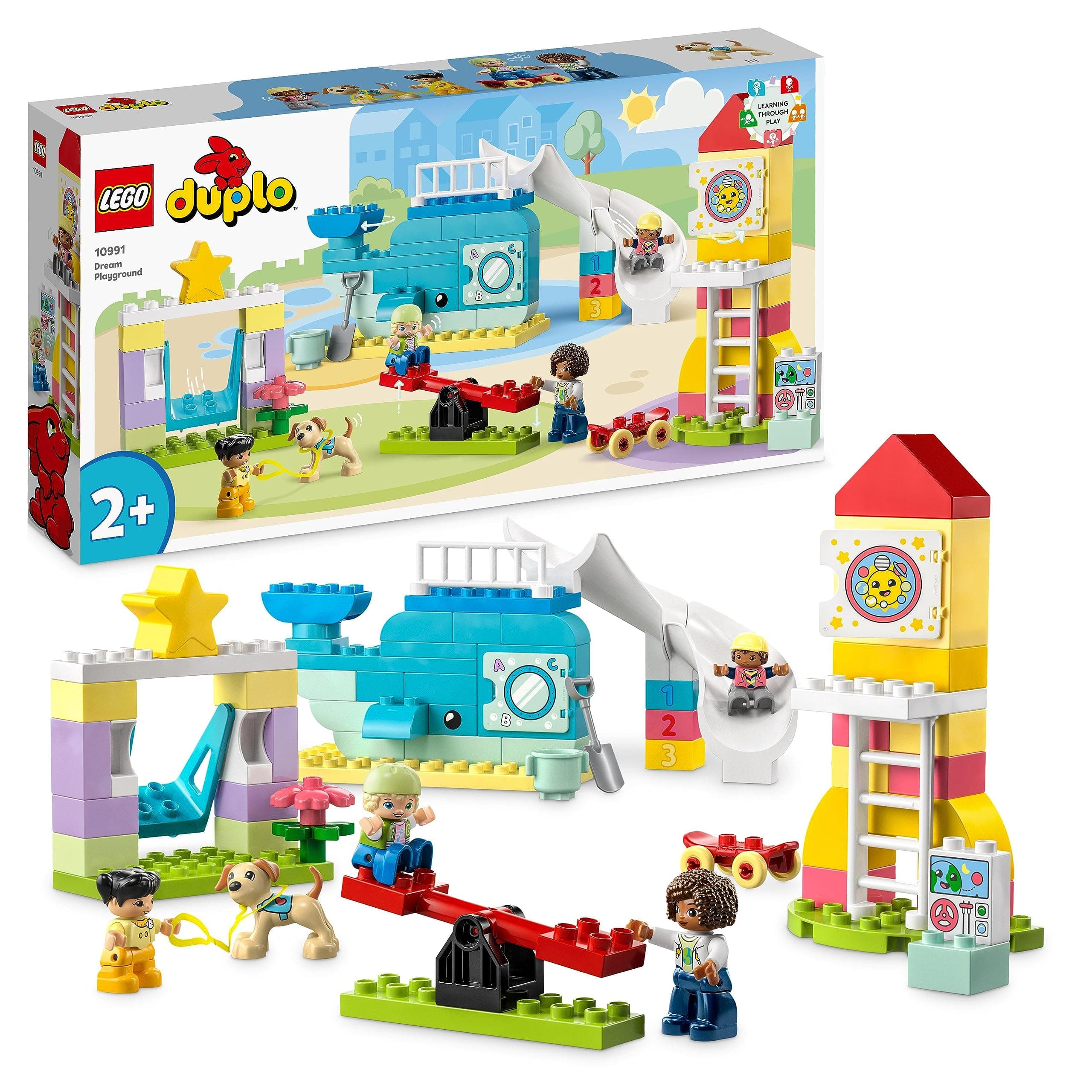 Конструктор LEGO Duplo Мечтаната детска площадка за игра, 10991
