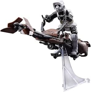 Фигурка Hasbro Star Wars Return of The Jedi Vintage Collection Speeder Bike & Scout Trooper, 10 см.