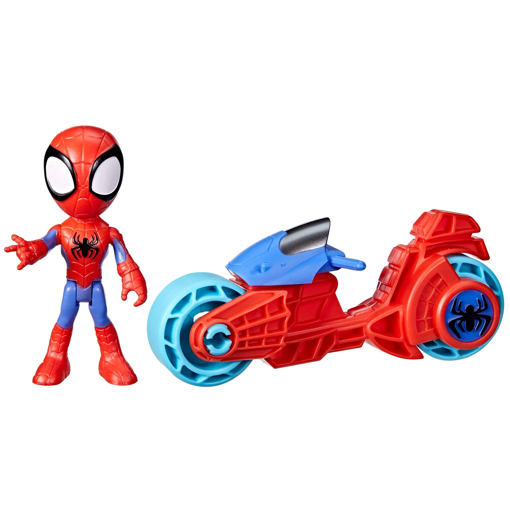 Фигурка Spidey с мотоциклет Hasbro Marvel Spidey, 10 см.