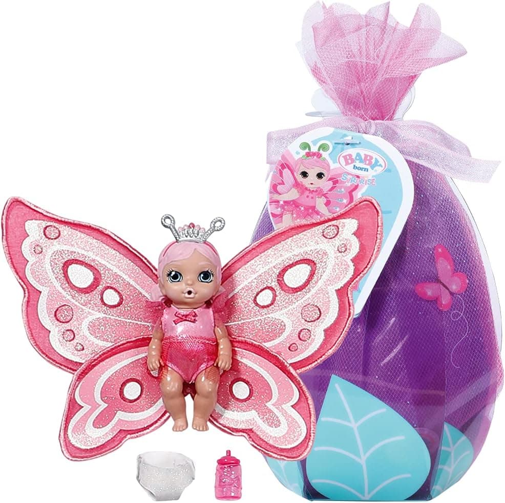 Кукла бебе изненада Zapf Creation Baby Born Surprise Series 5 Бебе пеперуда