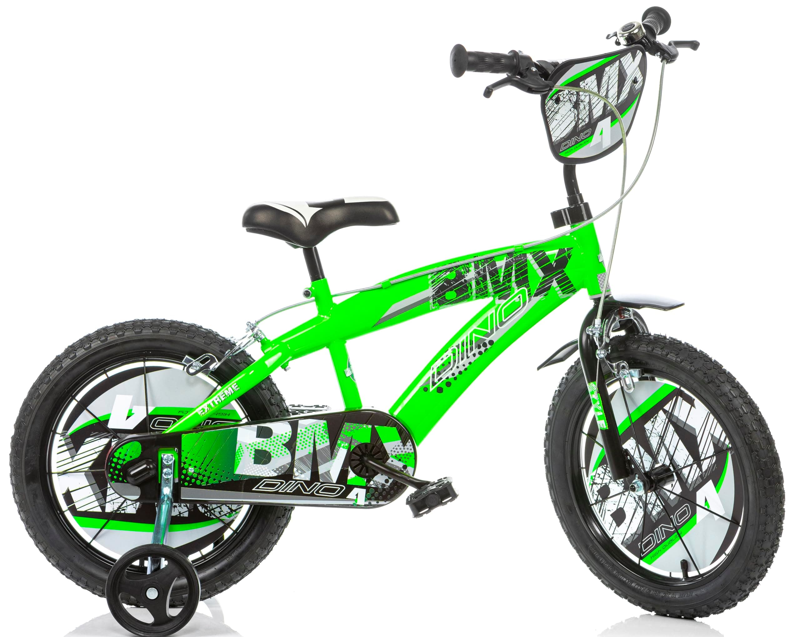 Детско колело Dino Bikes BMX Green 14“