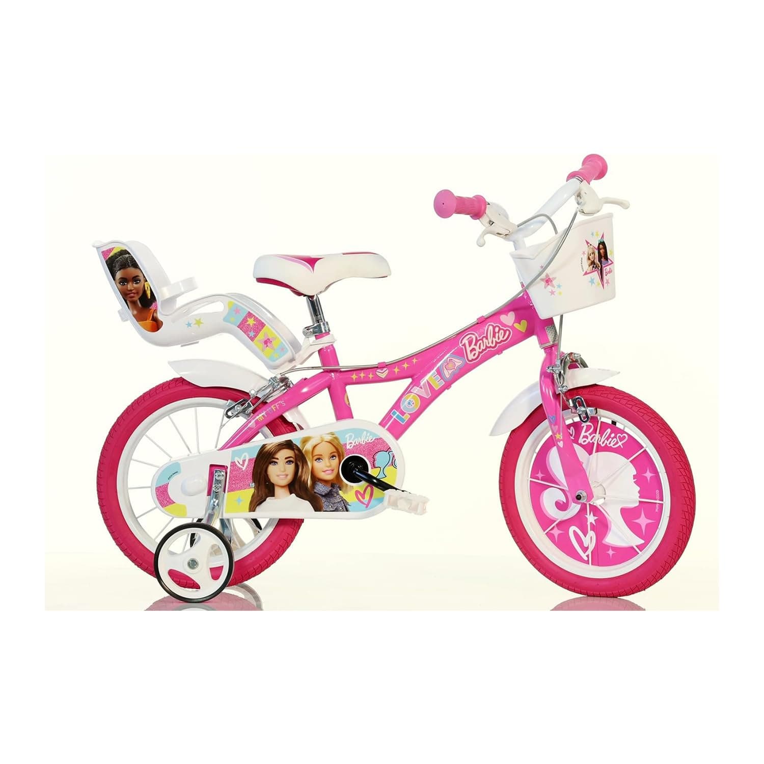 Детско колело Dino Bikes Barbie 14“ Розов