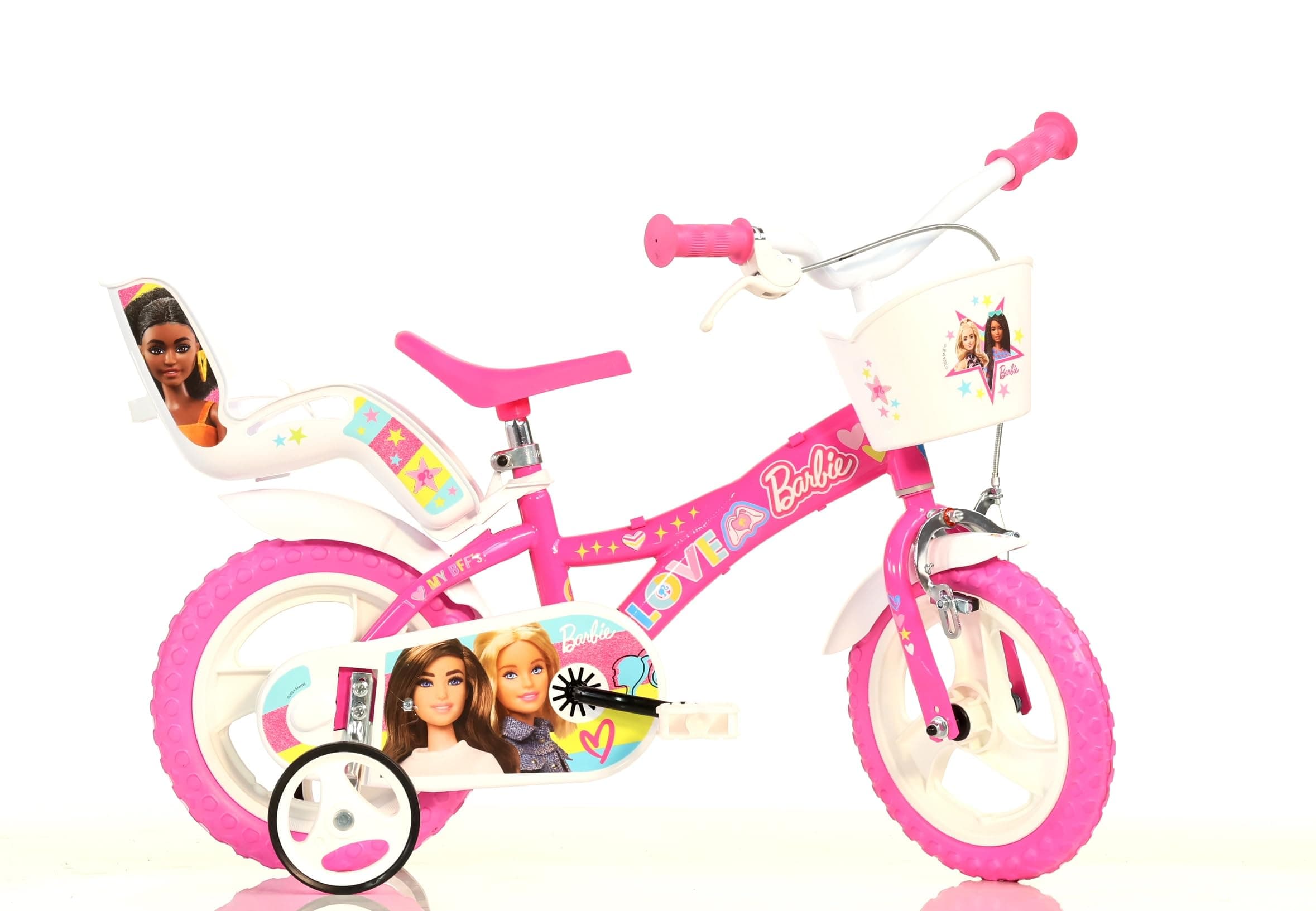 Детско колело Dino Bikes Barbie 12“ Розов