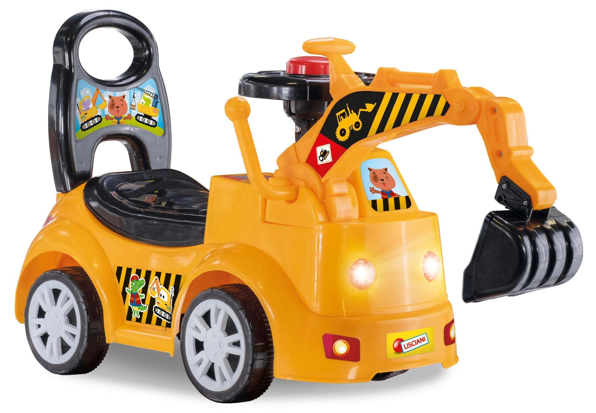 Кола за бутане Lisciani Carotina Baby Ride On Bulldozer 102242
