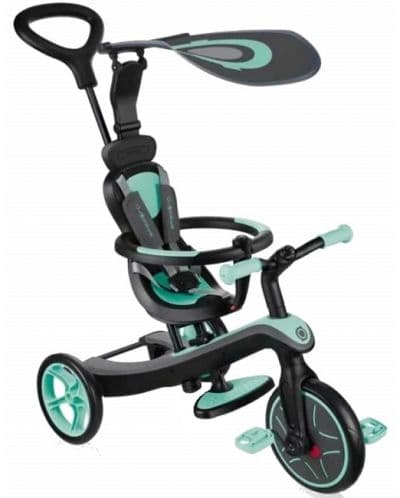 Детска триколка Globber Trike Explorer 4 в 1 Turquoise