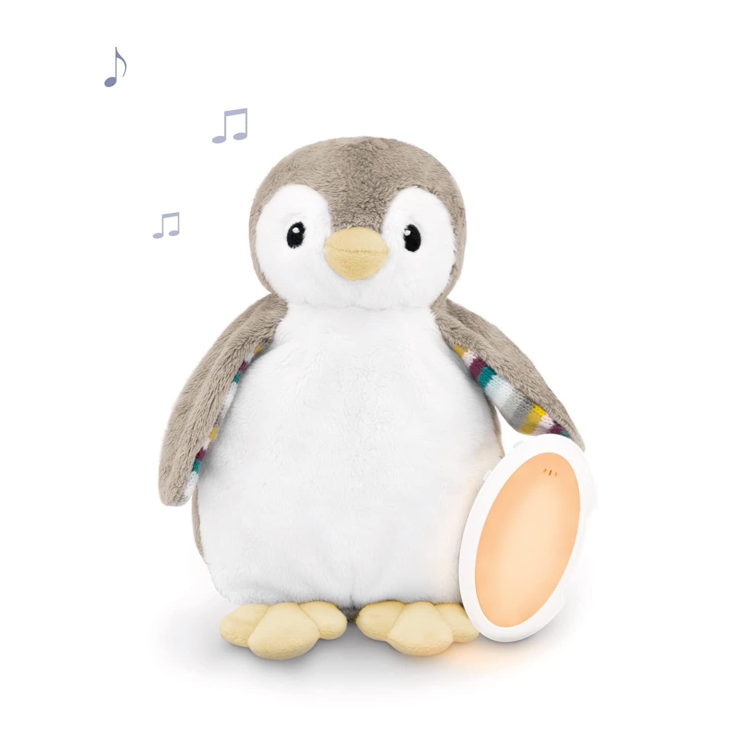 Бебешка музикална играчка ZAZU Phoebe Светеща, със звук на сърцебиене и бял шум, с функция запис, със сензор за плач