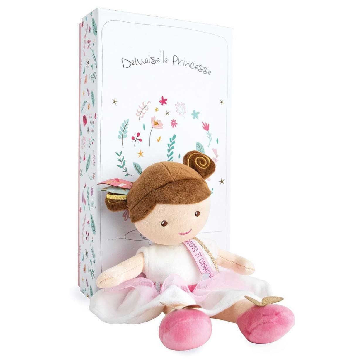 Плюшена играчка Doudou Princess Ombelline кукла 30 см, DC3533