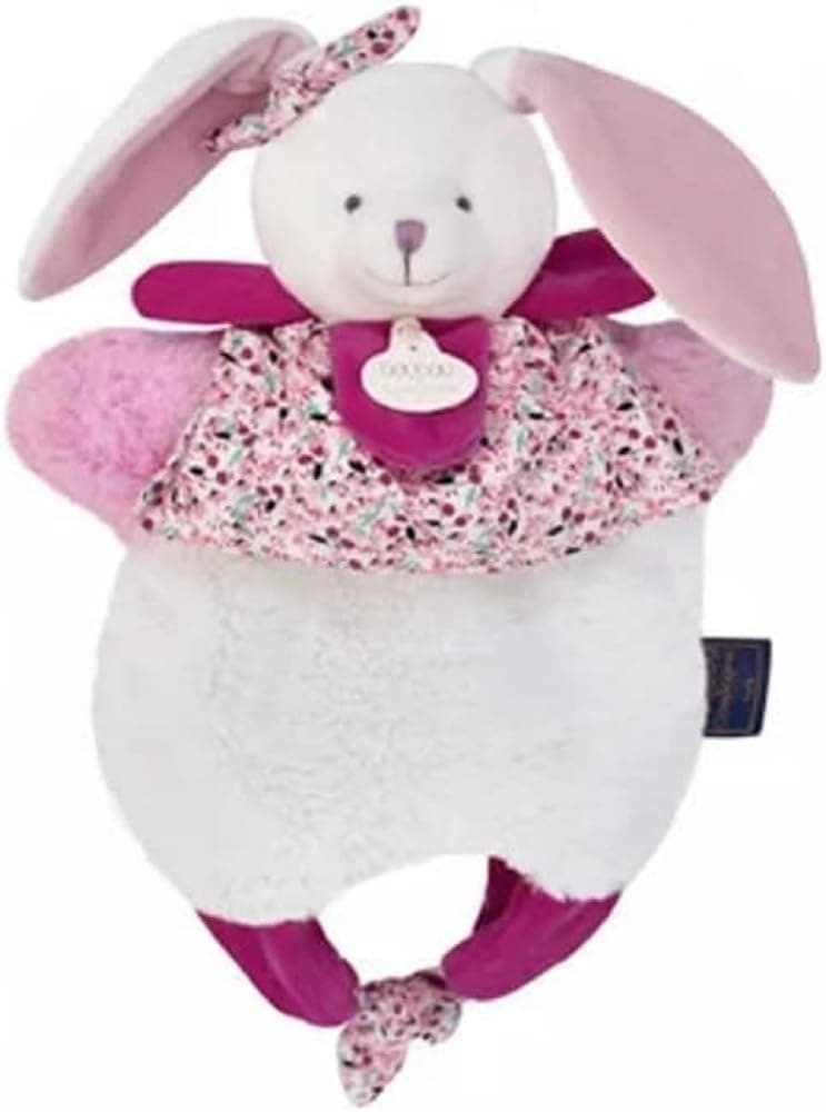 Плюшена играчка за гушкане Doudou заек-чанта 30 см, DC3825