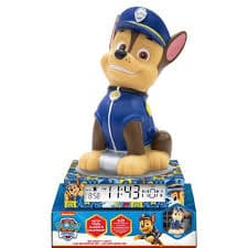 Детска нощна лампа Kids Licensing Paw Patrol 3D, с будилник