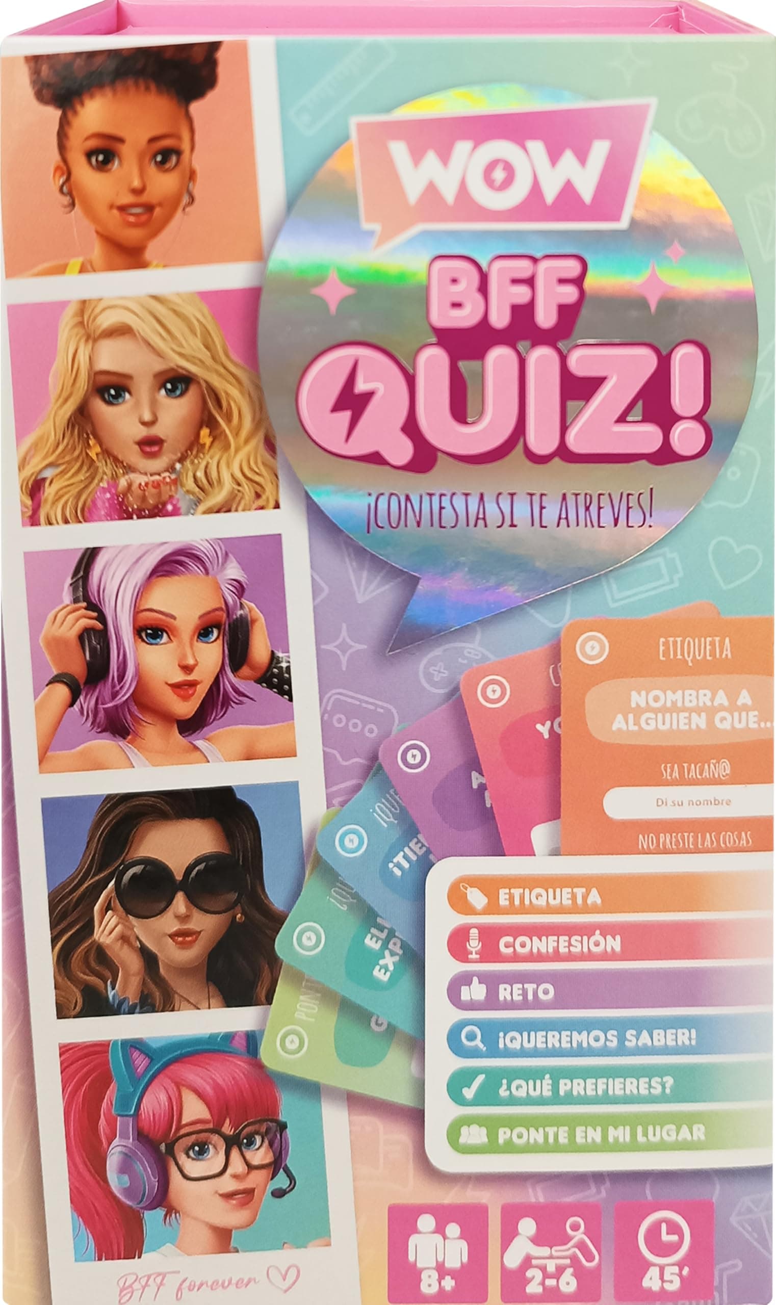 Карти за игра Kids Licensing Wow Generation BFF Quiz