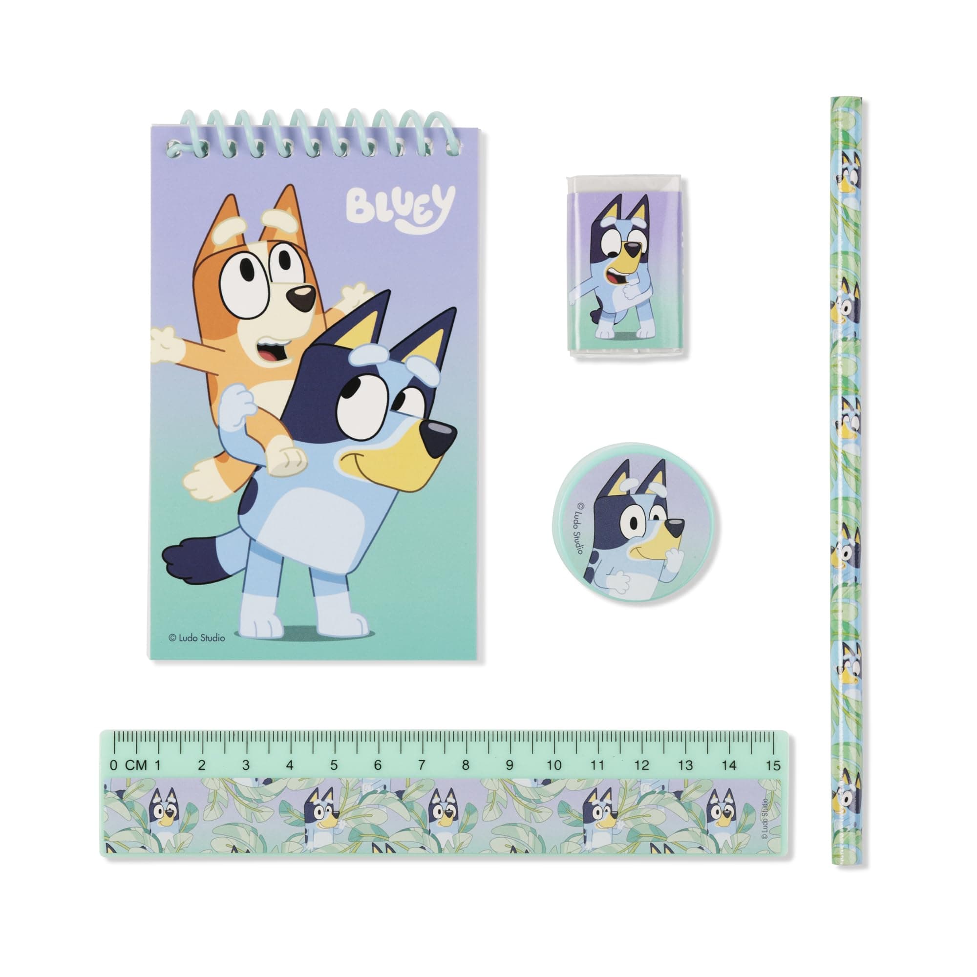 Комплект за училище Kids Licensing Bluey, 5 части