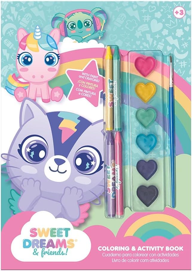 Комплект за оцветяване Kids Licensing Sweet Dreams & Friends