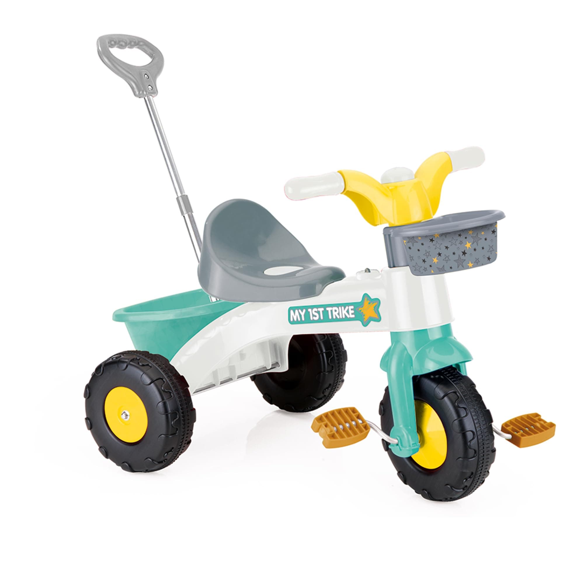 Триколка DOLU Пастел My 1st trike, с родителски контрол, 2604