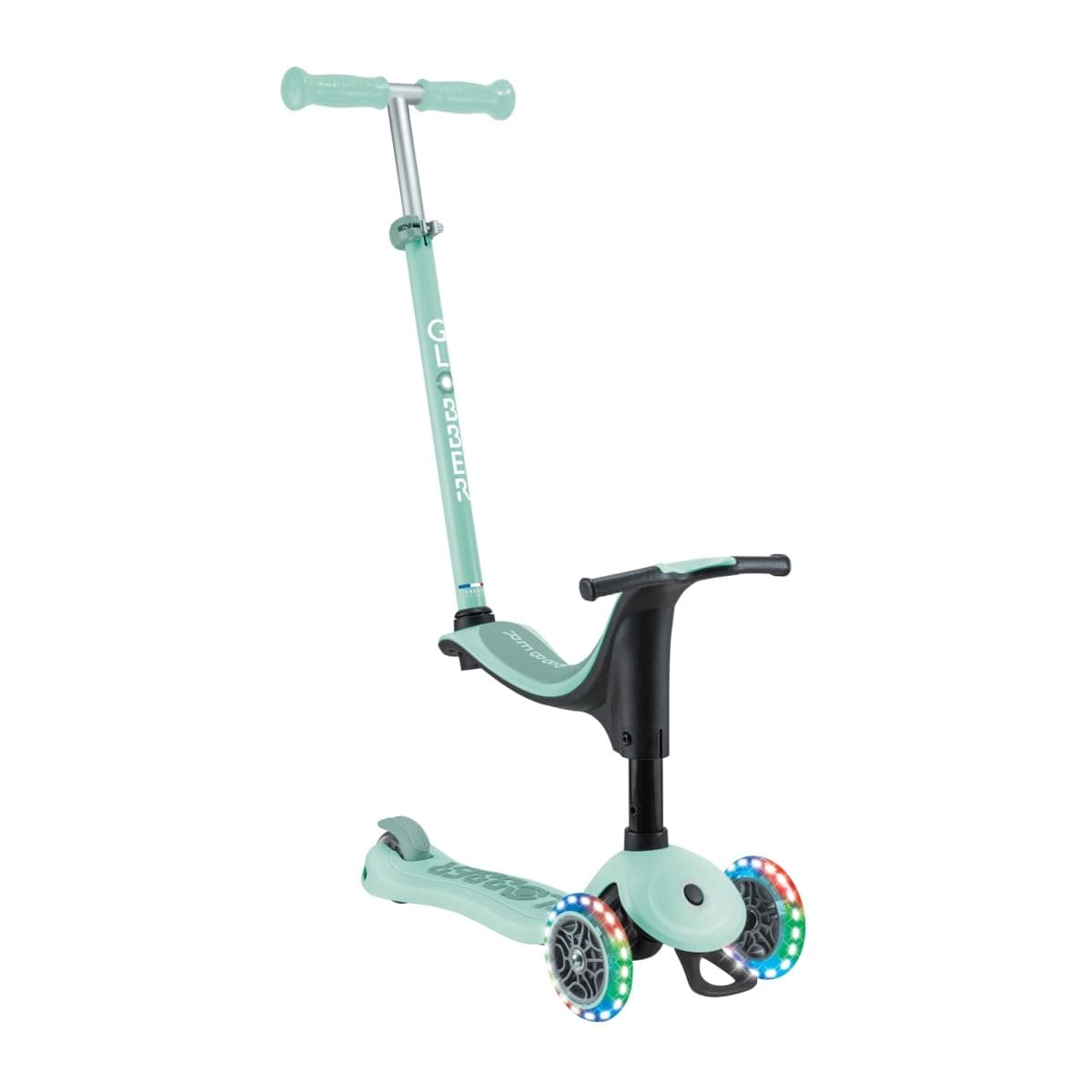 Детска тротинетка Globber Go Up Sporty Lights Mint