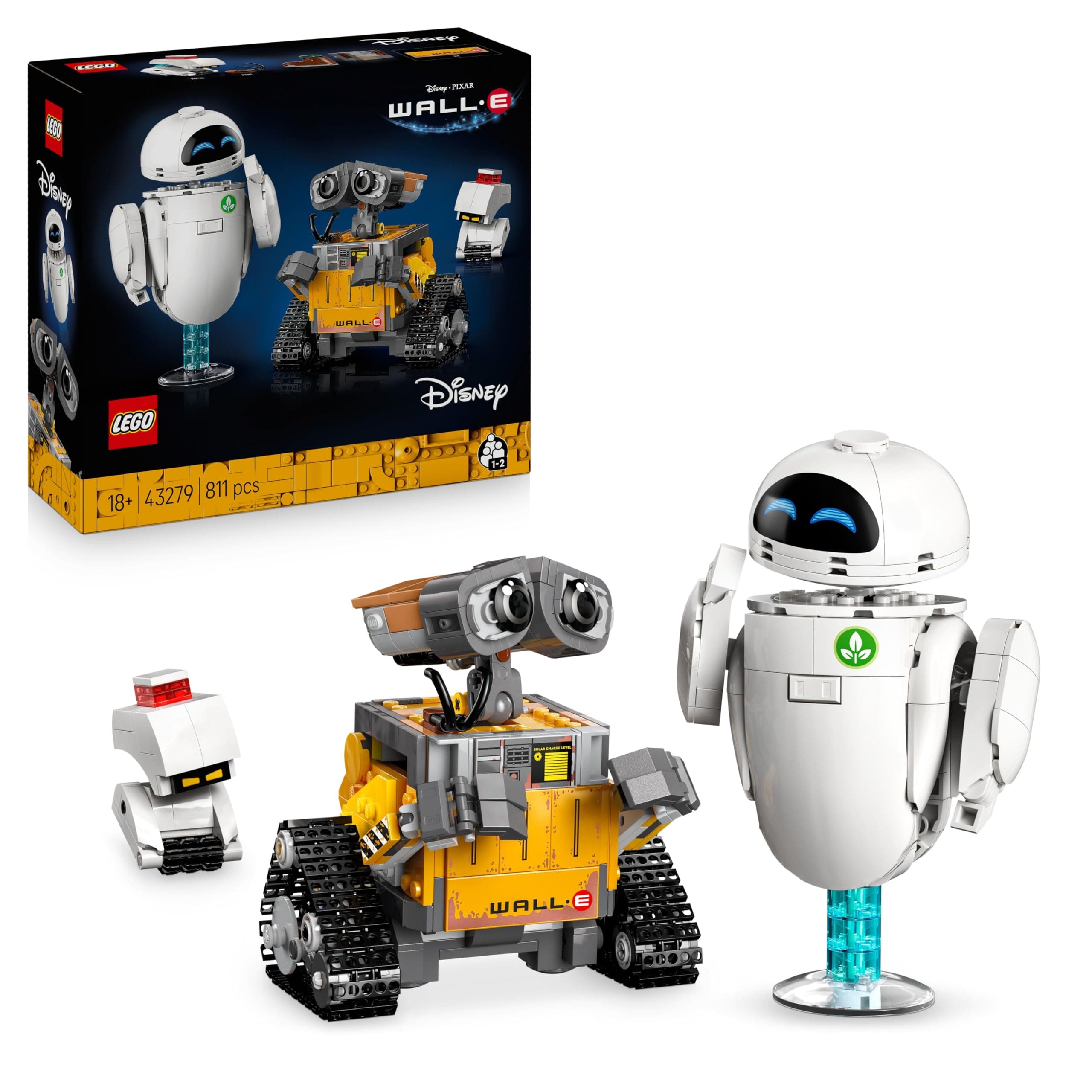 Конструктор LEGO Disney и Pixar УОЛ-И и ЕВА, 43279