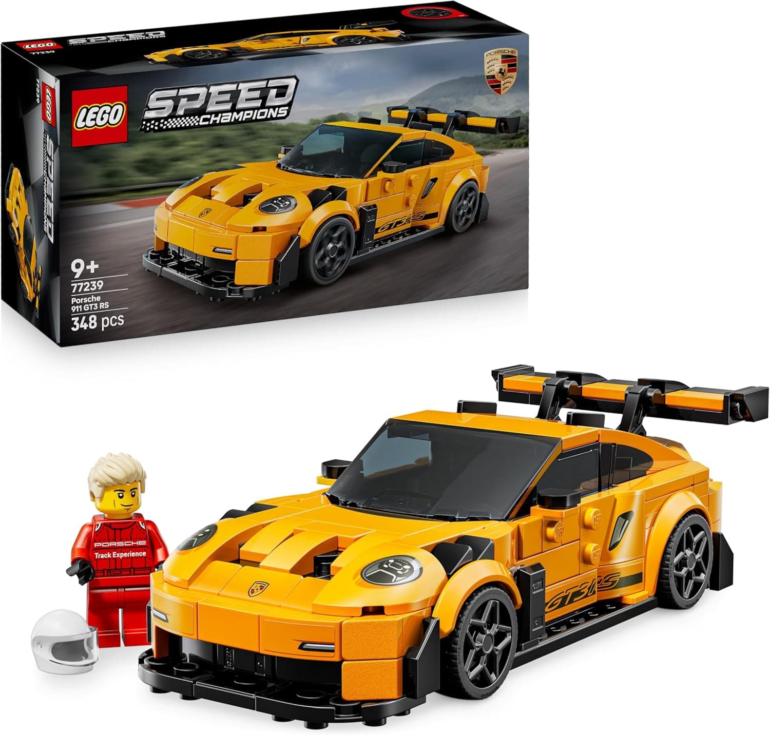 Конструктор LEGO Speed Champions Суперкола Porsche 911 GT3 RS, 77239