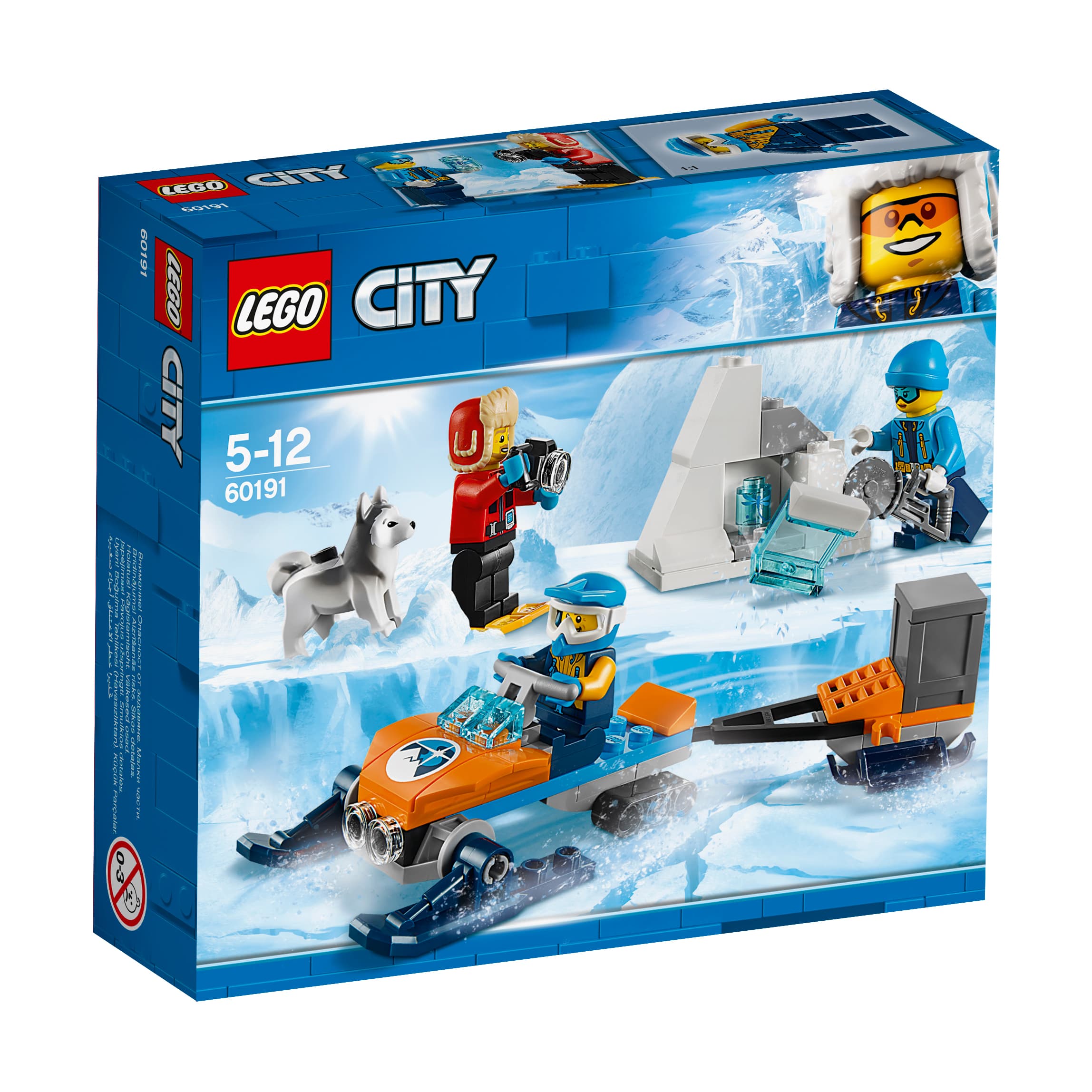 Конструктор LEGO арктически изследователски екип - LEGO Arctic Exploration Team 60191