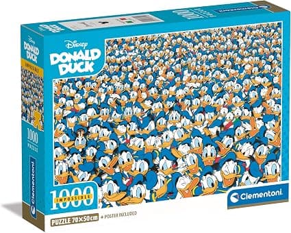 CLEMENTONI 1000ч. Impossible Donald Duck