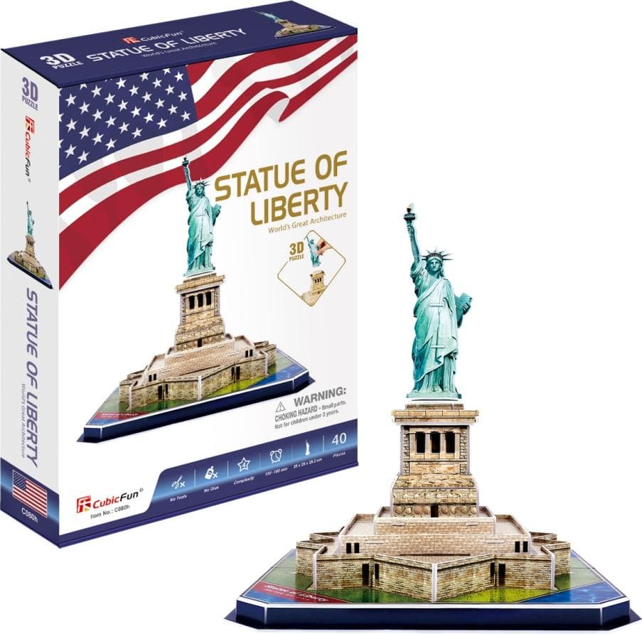 CubicFun 3D Пъзел STATUE OF LIBERTY