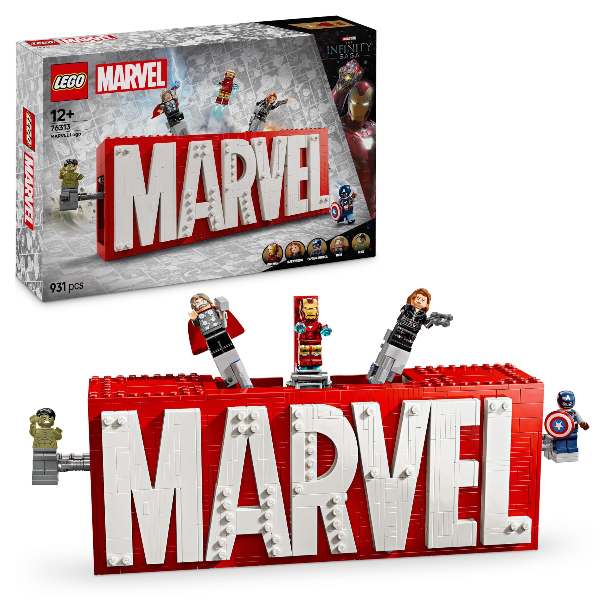 LEGO Super Heroes Marvel MARVEL Logo- 76313