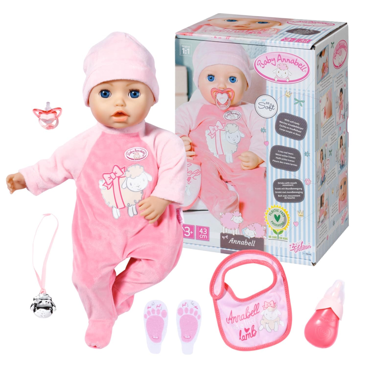 Baby Annabell - Интерактивна Кукла 43 см