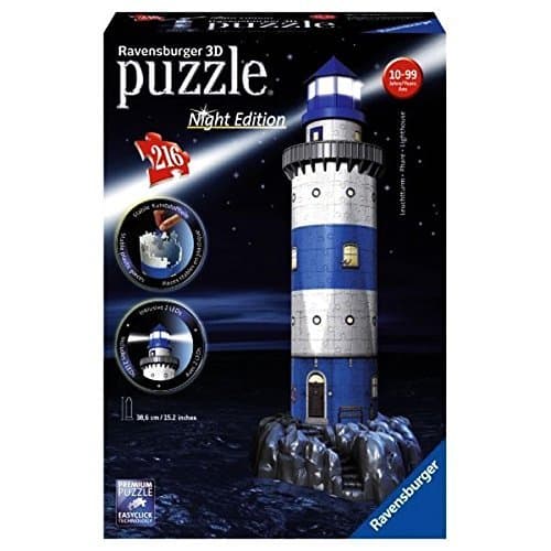 Светещ 3D Пъзел Ravensburger 216 ел. - Фар