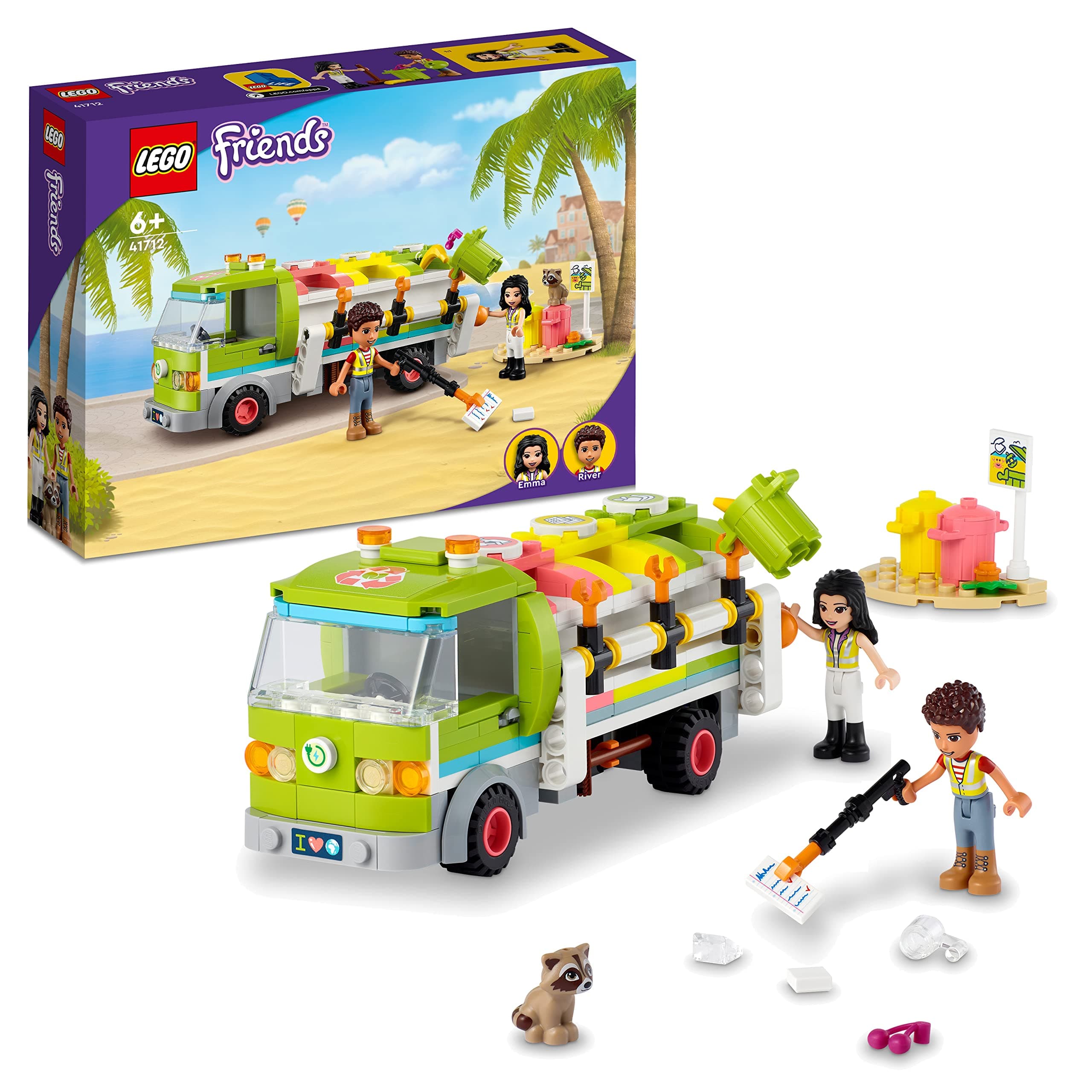 LEGO® Friends 41712 - Камион за рециклиране