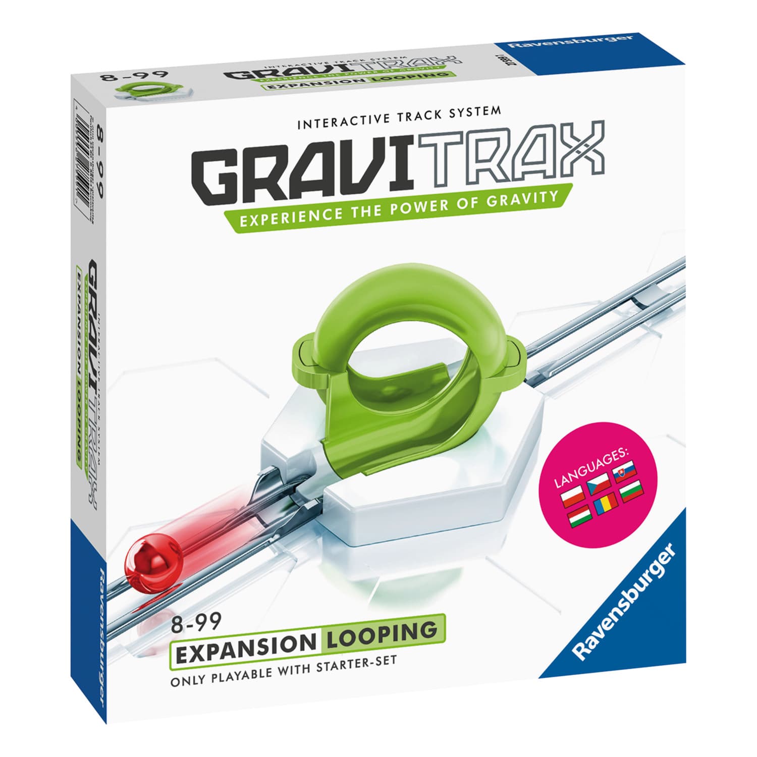 Настолна игра Ravensburger GraviTrax - допълнение Лупинг